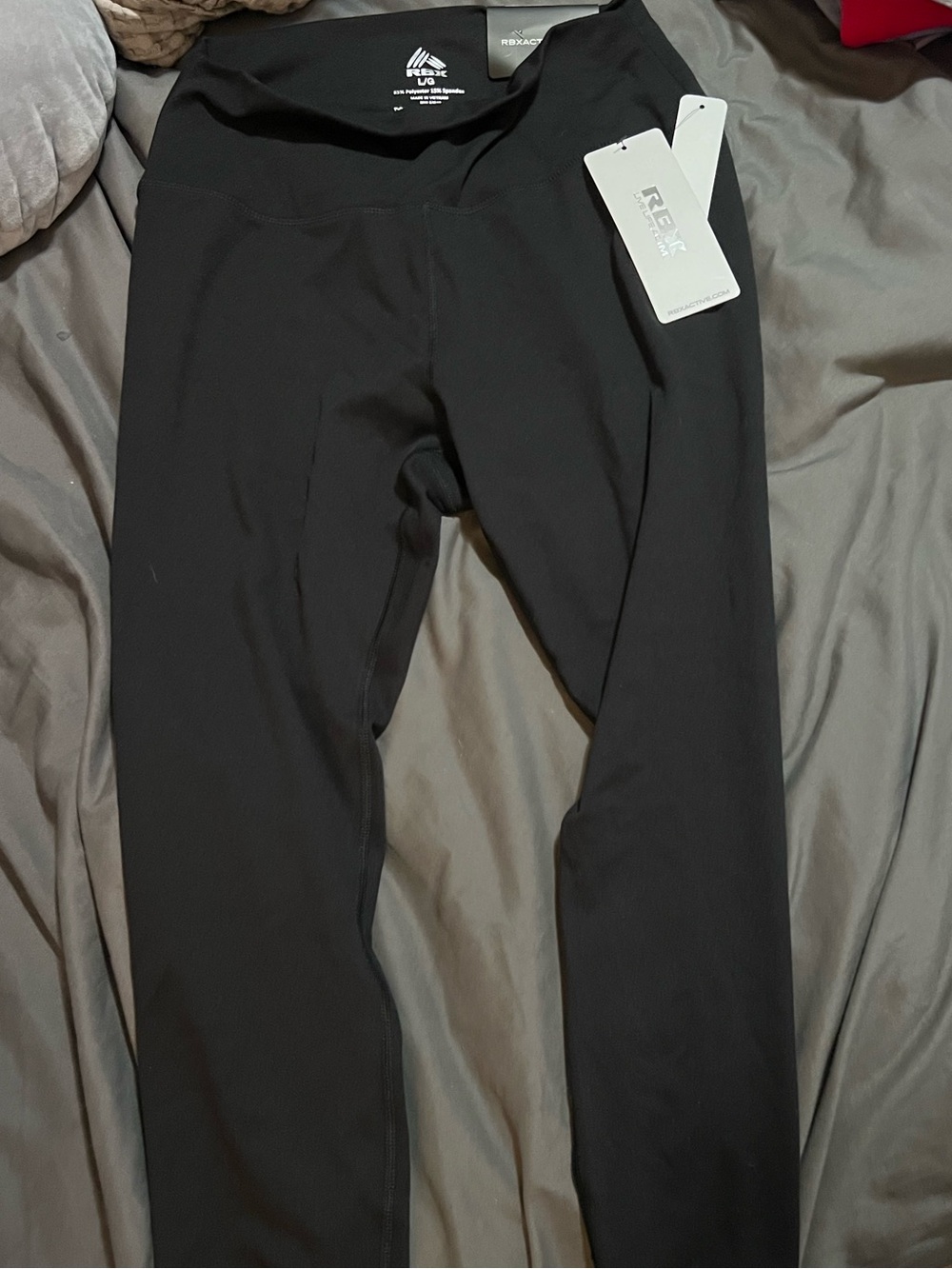 RBX Black High-Rise Performance Leggings